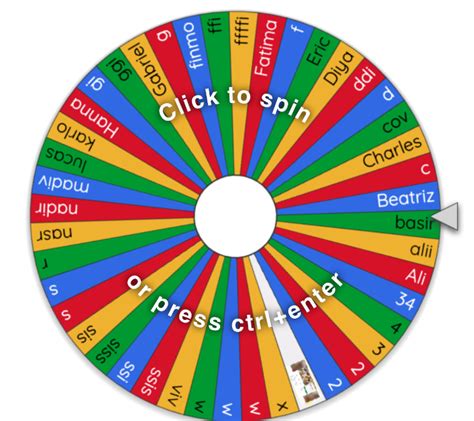 roulette name picker